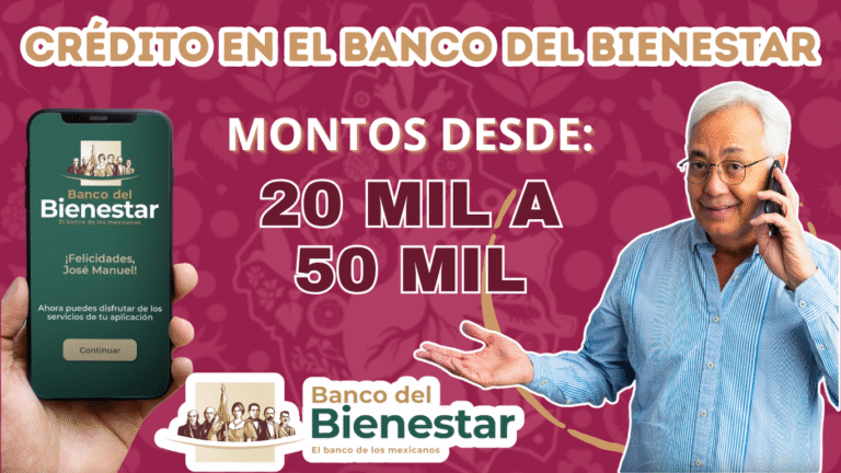Crédito en el Banco del Bienestar